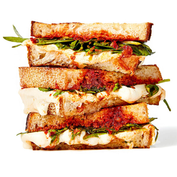 Nduja Spreadable Spicy Salami Grilled Cheese Recipe